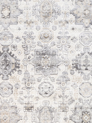Pasargad Home Majestic Collection 6' x 6' Polypropylene Area Rug - Luxurious, Durable & Stylish
