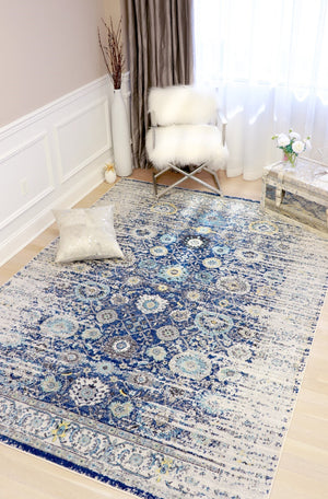 Pasargad Home Chelsea Design Ivory Area Rug – Elevate Your Space With Timeless Elegance Today!   Prc-5586n 6x6