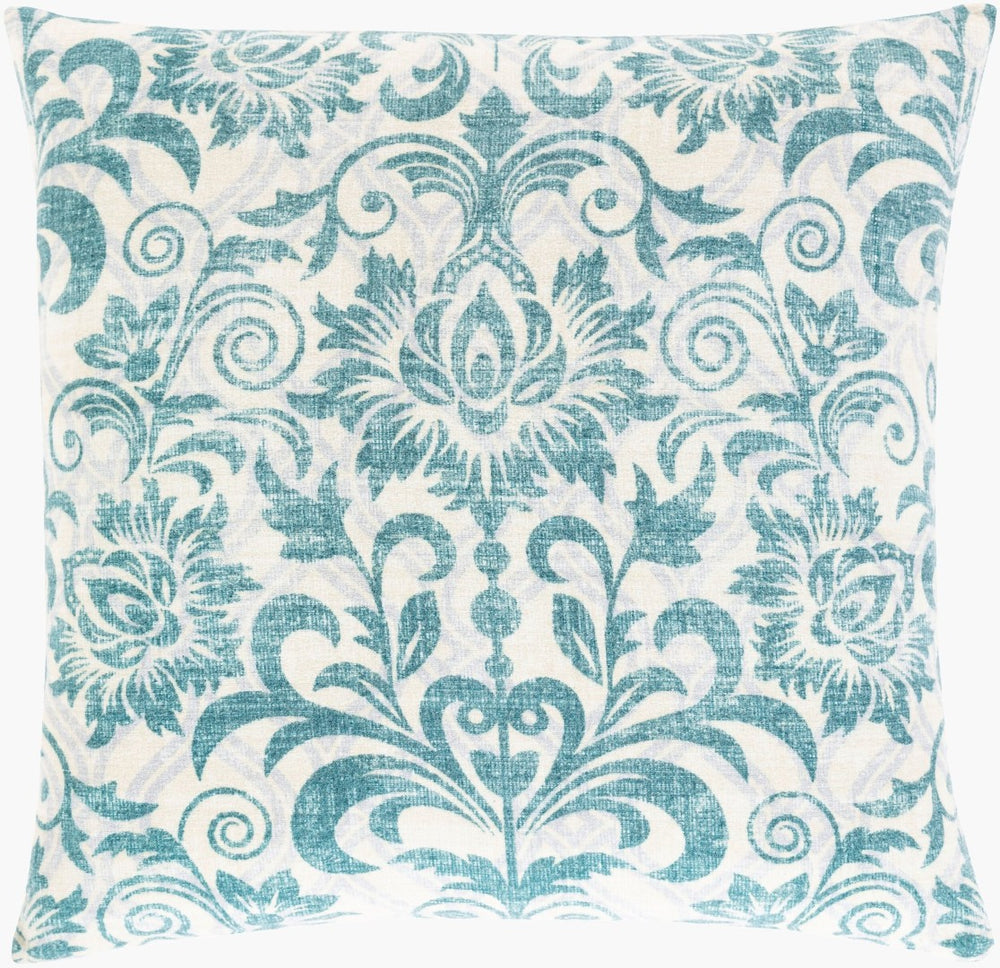 Surya Porcha Handcrafted Cotton Square Accent Pillow Woven Texture for Sofa or Bed PRC001-2020P