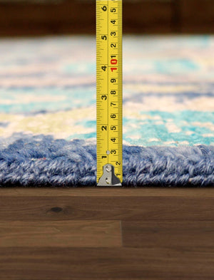 Pasargad Home Oushak Hand-knotted Wool Area Rug - Elegant Floral Design, 7'11" X 9'9" For Timeless Style   Pre-13 8x10