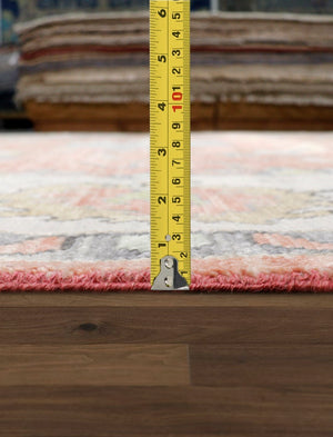 Pasargad Home Oushak Hand-knotted Wool Area Rug: Timeless Floral Elegance For Any Room Decor   Pre-9321 10x14