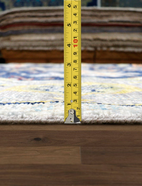 Pasargad Home Oushak Hand-knotted Wool Area Rug: Timeless Floral Elegance For Any Room Decor   Pre-9744 10x14