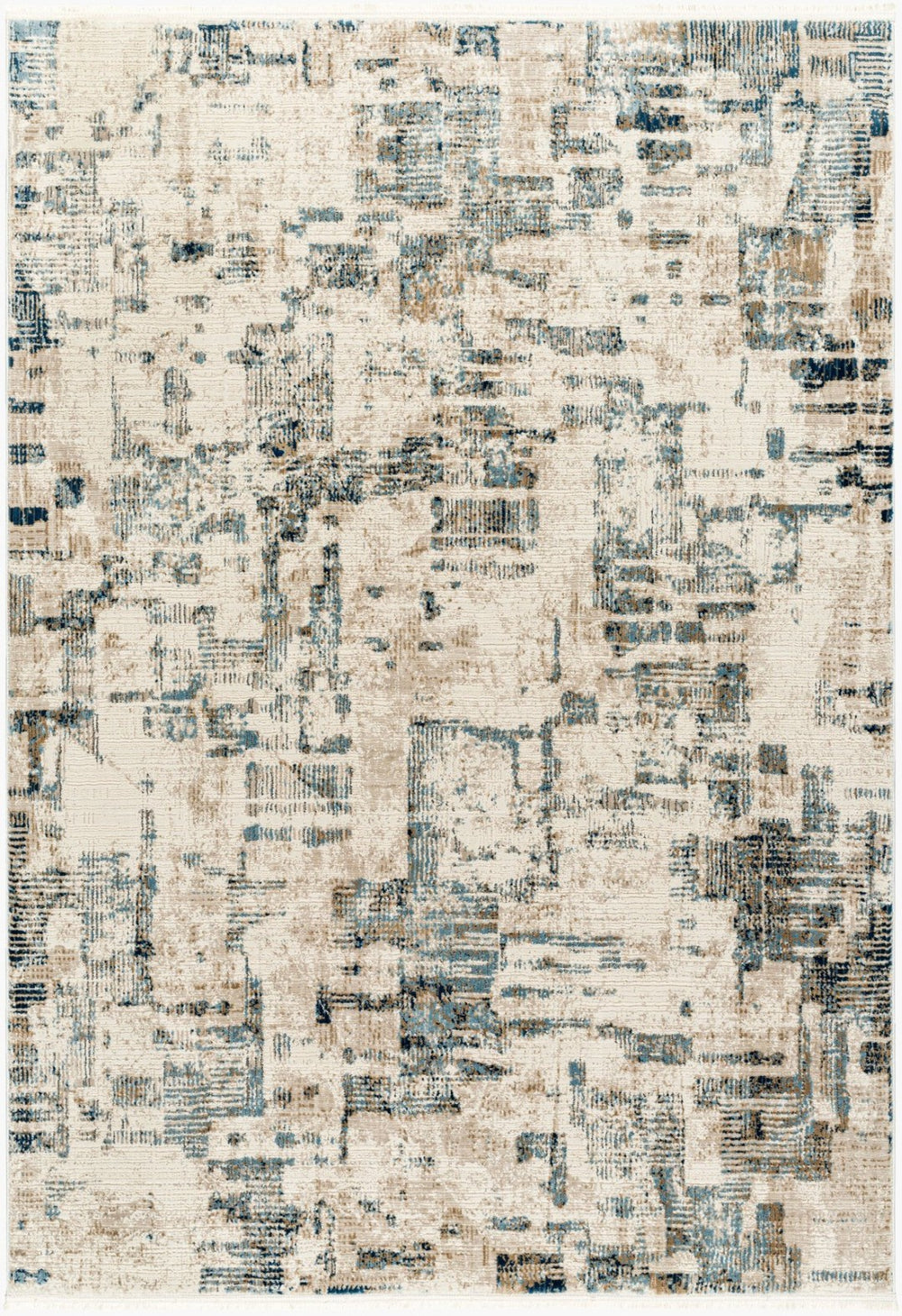 Livabliss Perugia Geometric Polyester Area Rug Plush Medium Pile for Modern Living Rooms PRG2309-9212