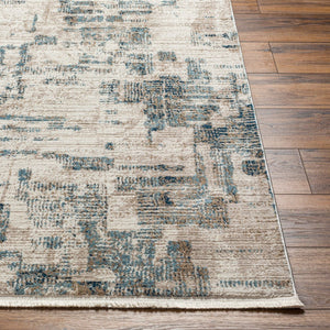Livabliss Perugia Geometric Polyester Area Rug Plush Medium Pile for Modern Living Rooms PRG2309-9212