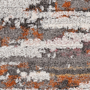 Livabliss Polaris Global Bohemian Area Rug Plush Polyester Pile Fringe Accent for Living Room PRI2305-527