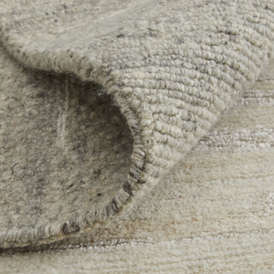 Feizy Rugs Navaro Hand-woven Wool And Viscose Rug - Modern Abstract Design For Effortless Elegance And Warmth Ivory,Tan Wool,Viscose Nav8915fivygryj55