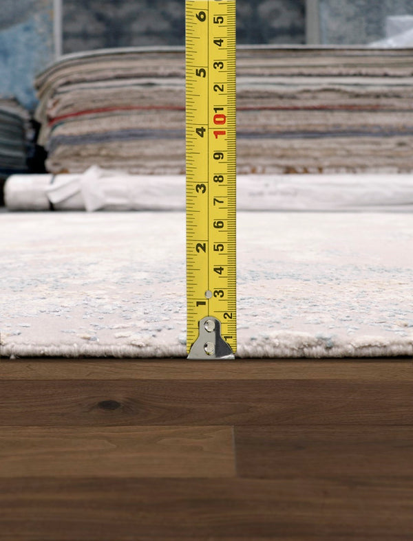 Pasargad Modern Collection Hand-knotted Silk & Wool Abstract Rug - Elegant Design For Sophisticated Homes   Prj-35 10x14