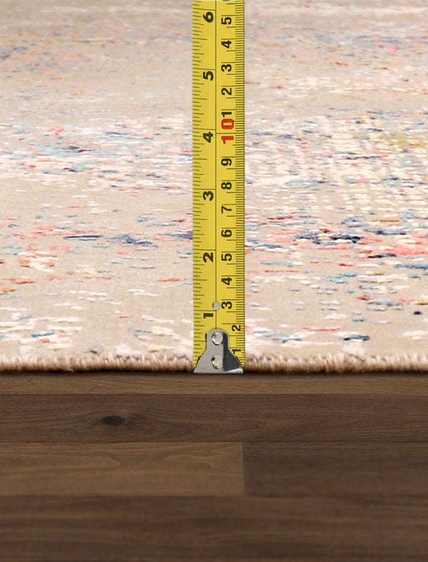 Pasargad Modern Collection Hand-knotted Silk & Wool Abstract Rug - Elegant Design For Sophisticated Homes   Prj-3 9x12