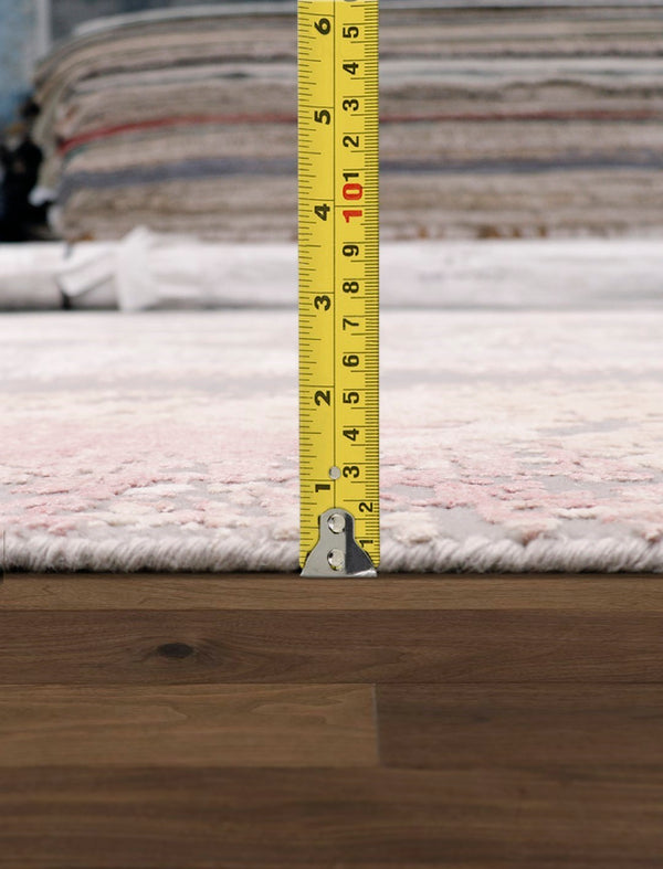 Pasargad Modern Collection Hand-knotted Silk & Wool Abstract Rug - Elegant Design For Sophisticated Homes   Prj-71 9x12