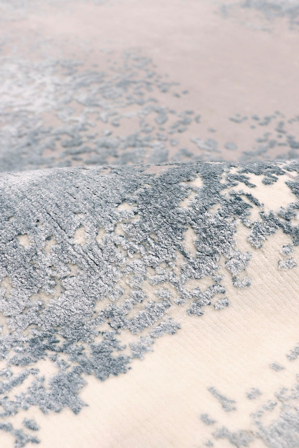 Pasargad Modern Collection Hand-knotted Silk & Wool Abstract Rug - Elegant Design For Sophisticated Homes   Prj-72 9x12