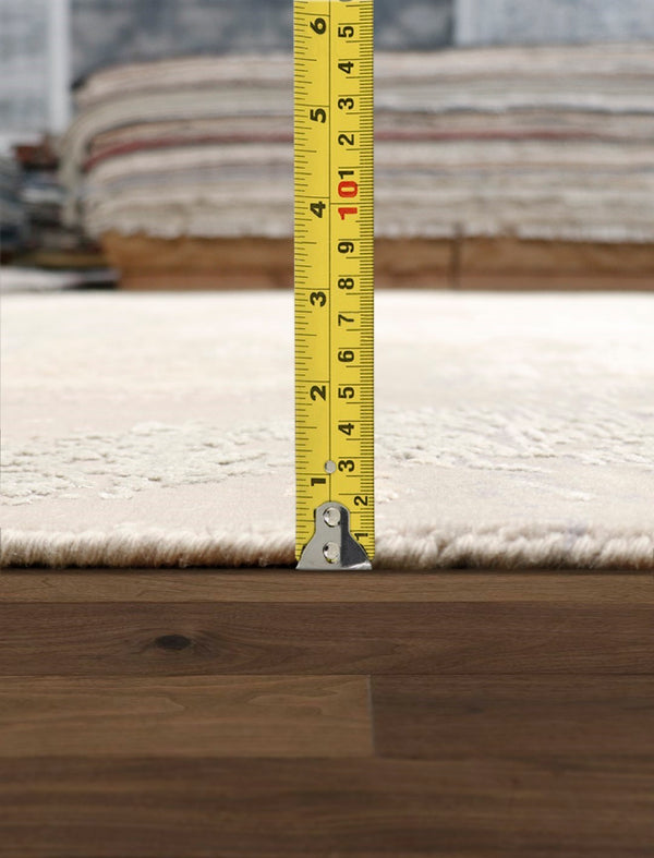 Pasargad Modern Collection Hand-knotted Silk & Wool Abstract Rug - Elegant Design For Sophisticated Homes   Prj-8d 10x14