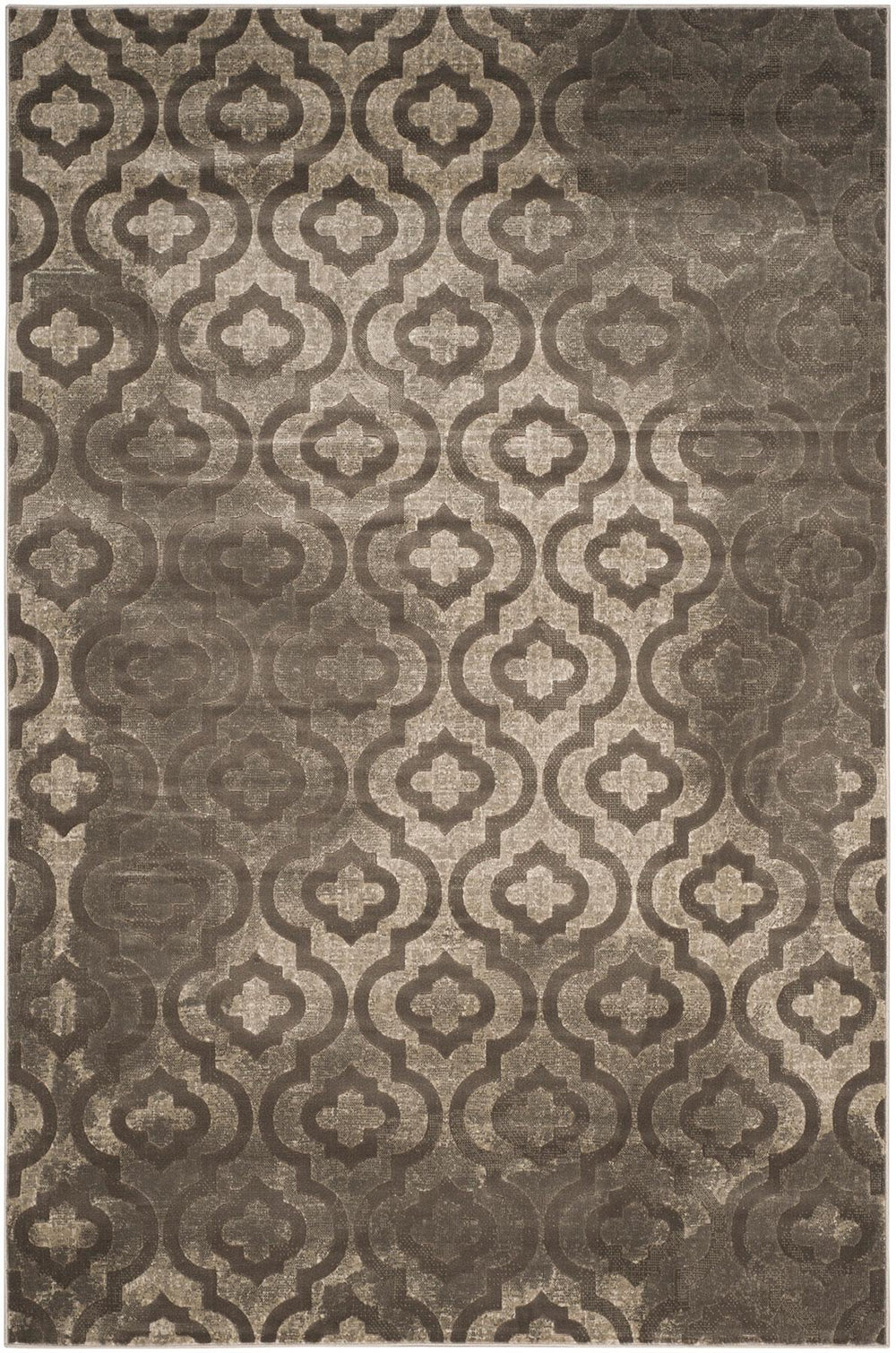 Safavieh Porcello 7734 Power Loomed Contemporary Rug Grey / Dark Grey PRL7734A-27