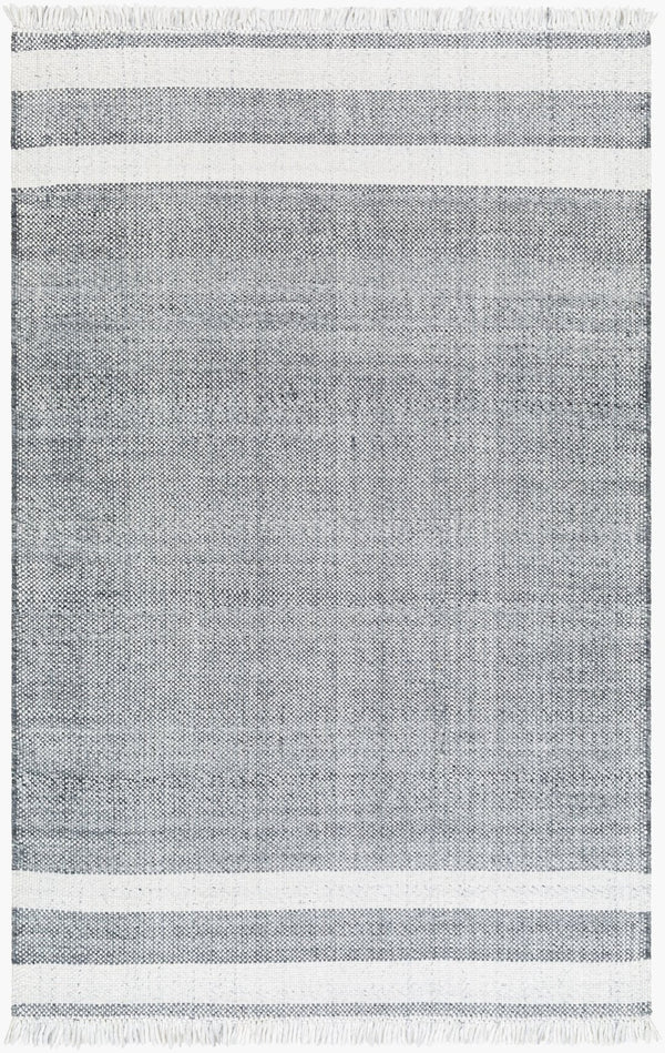 Livabliss Primrose Handwoven Flatweave Area Rug Recycled Pet Yarn Fringe Cottage Living Room PRM2300-912