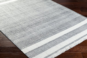 Livabliss Primrose Handwoven Flatweave Area Rug Recycled Pet Yarn Fringe Cottage Living Room PRM2300-912