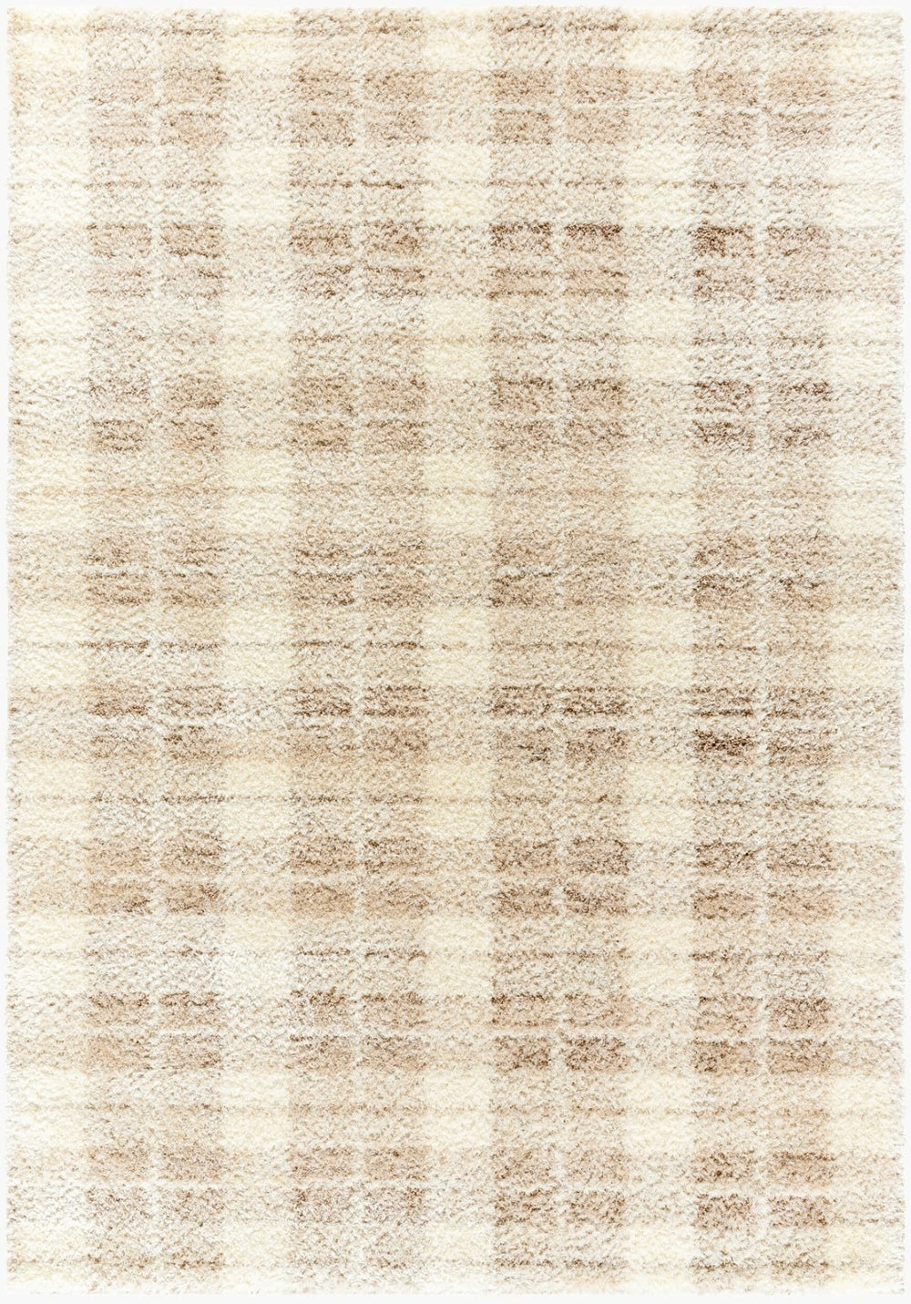 Livabliss Primo High Pile Bohemian Global Polyester Rug Turkish Woven Accent for Eclectic Interiors Cream, Light Be 2' x 2'11" PRO2312-23