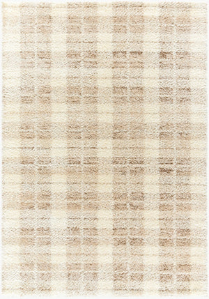 Livabliss Primo High Pile Bohemian Global Polyester Rug Turkish Woven Accent for Eclectic Interiors Cream, Light Be 2' x 2'11" PRO2312-23