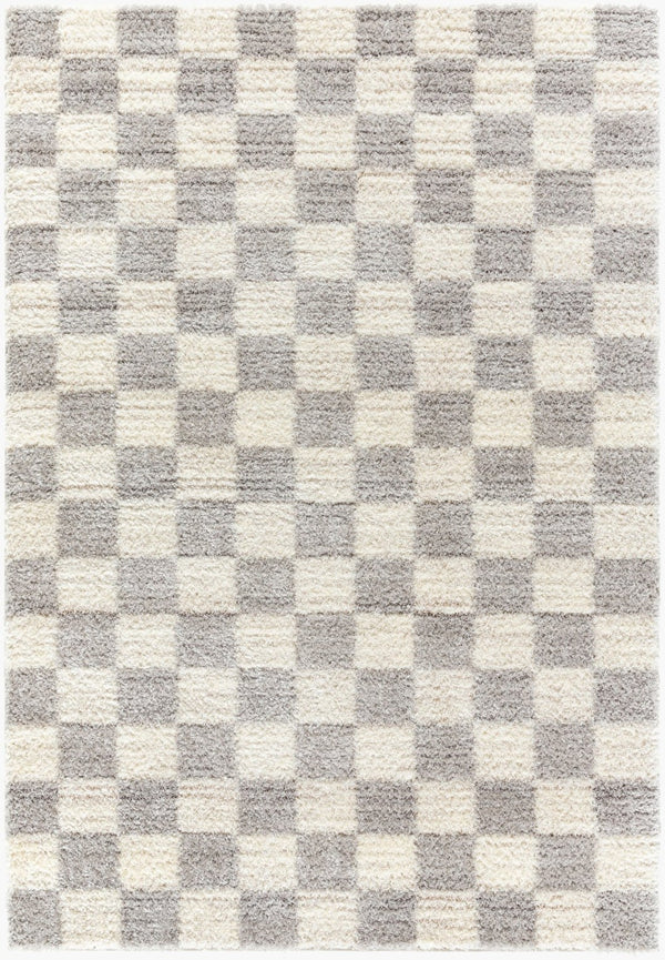Livabliss Primo Art Deco Machine Woven Polyester Rug Plush High Pile Accent for Entryways Cream, Tan 2' x 2'11" PRO2316-23