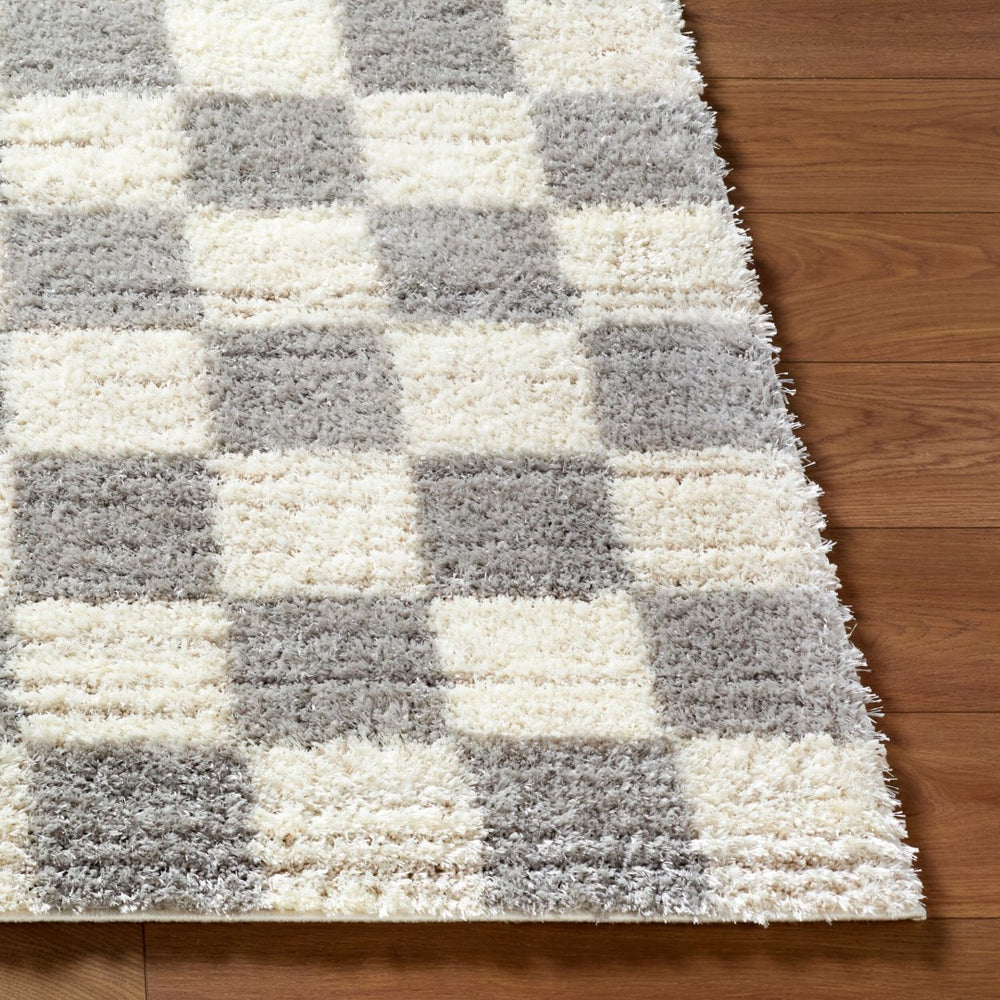 Livabliss Primo Art Deco Machine Woven Polyester Rug Plush High Pile Accent for Entryways Cream, Tan 2' x 2'11" PRO2316-23