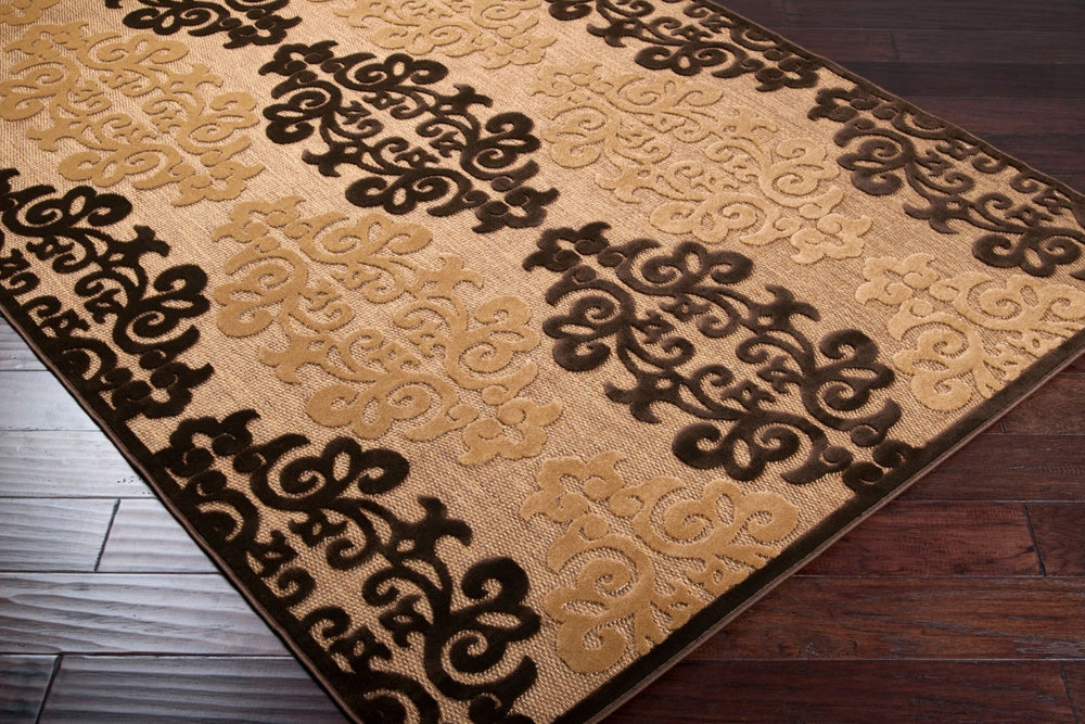 Livabliss Portera Geometric Low Pile Polypropylene Area Rug for Living Room or Dining Space PRT1020-8812