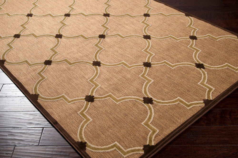 Livabliss Portera Olefin Area Rug Turkish Woven Low Pile for High Traffic Indoor Outdoor Spaces PRT1048-4767