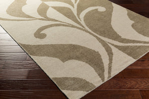 Surya Paradox Hand-knotted 2' X 3' Wool Rug From India - Unique Design, Plush Feel, Ideal For Any Space! Olive Wool Prx1000-576