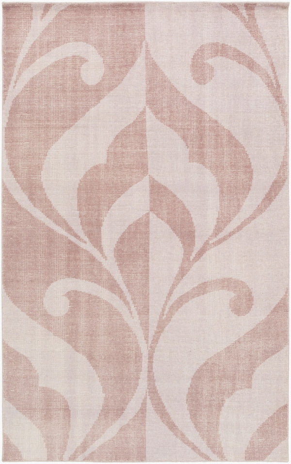Surya Paradox Hand-knotted 2' X 3' Wool Rug From India - Unique Design, Plush Feel, Ideal For Any Space! Mauve Wool Prx1001-23
