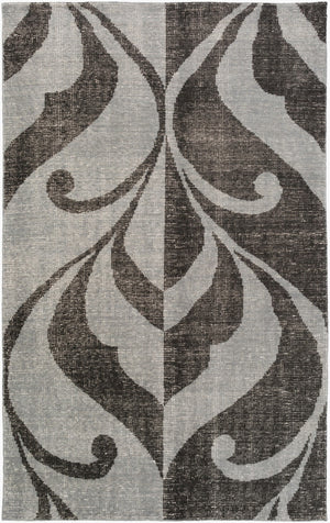 Surya Paradox Hand-knotted 2' X 3' Wool Rug From India - Unique Design, Plush Feel, Ideal For Any Space! Black Wool Prx1002-576