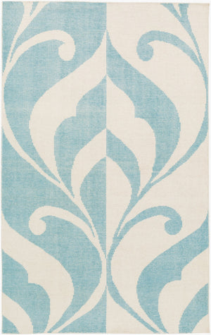 Surya Paradox Hand-knotted 2' X 3' Wool Rug From India - Unique Design, Plush Feel, Ideal For Any Space! Aqua Wool Prx1003-23