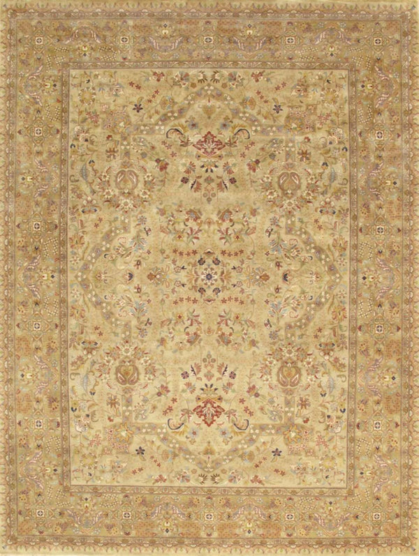 Pasargad Home Baku Collection Hand-knotted Lamb's Wool Area Rug For Timeless Elegance & Style   Ps-20 14x18