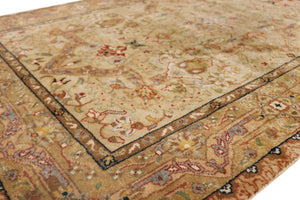 Pasargad Home Baku Collection Hand-knotted Lamb's Wool Area Rug For Timeless Elegance & Style   Ps-20 2.09x13