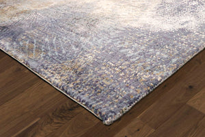 Pasargad Home Cosmo Collection Hand-knotted Silk & Wool Area Rug - Stylish & Durable Design For Your Space   Ps-248 9x12