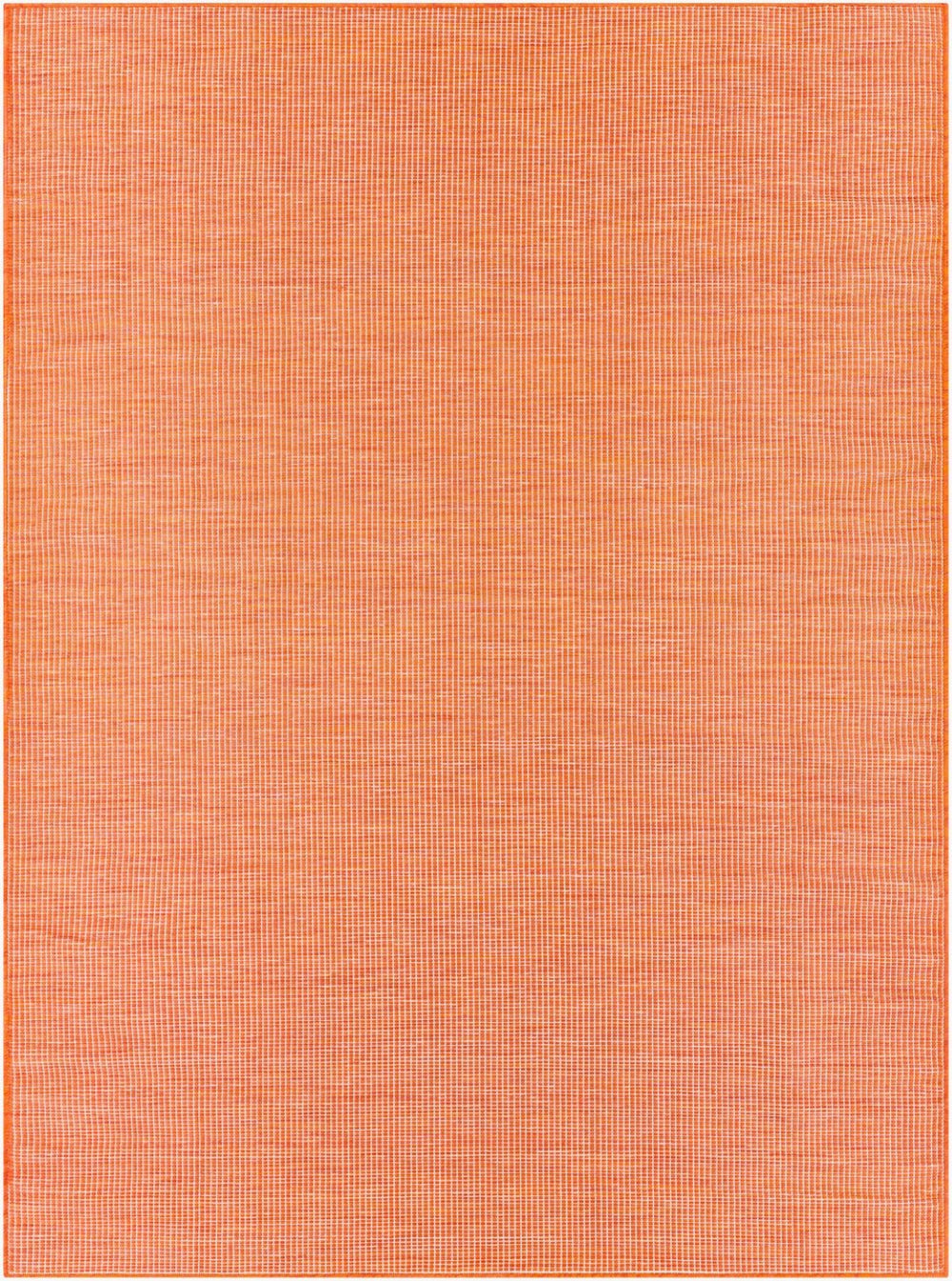 Livabliss Pasadena Flatweave Polypropylene Area Rug Turkish Woven for Entryways and Kitchens Burnt Orange 2'6" x 4' PSA2313-274