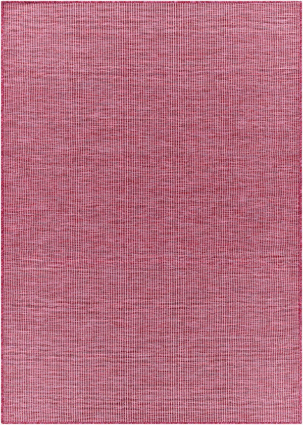Livabliss Pasadena Traditional Flatweave Polypropylene Runner Rug for Hallways and Entryways Burgandy 7'8" x 10' PSA2314-71010