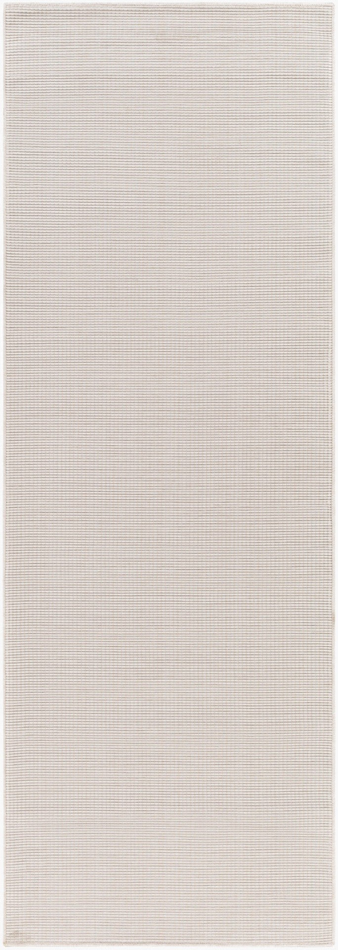 Livabliss Pasadena Flatweave Polypropylene Runner Rug Neutral Traditional Pattern for Hallways Cream 2'6" x 7'3" PSA2316-2773