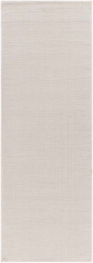 Livabliss Pasadena Flatweave Polypropylene Runner Rug Neutral Traditional Pattern for Hallways Cream 2'6" x 7'3" PSA2316-2773