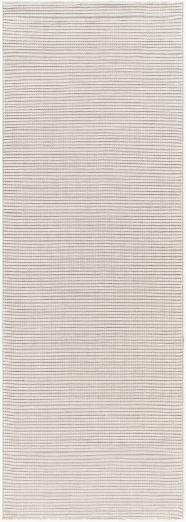 Livabliss Pasadena Flatweave Polypropylene Runner Rug Neutral Traditional Pattern for Hallways Cream 2'6" x 7'3" PSA2316-2773