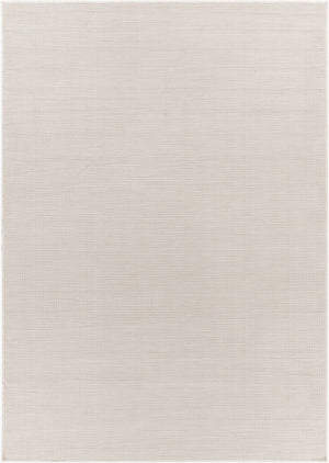 Livabliss Pasadena Flatweave Polypropylene Runner Rug Neutral Traditional Pattern for Hallways Cream 5'1" x 7' PSA2316-537