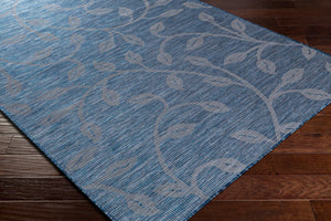 Livabliss Pasadena Traditional Motif Runner Rug Polypropylene High Traffic Hallway Entryway Blue 2'6" x 7'3" PSA2320-2773