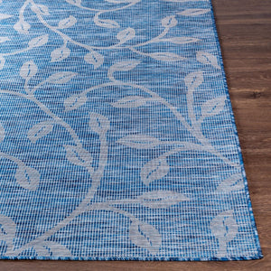 Livabliss Pasadena Traditional Motif Runner Rug Polypropylene High Traffic Hallway Entryway Blue 2'6" x 7'3" PSA2320-2773