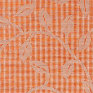 Livabliss Pasadena Machine Woven Polypropylene Area Rug for Entryway Bedside or Outdoor Use Orange 2'6" x 4' PSA2323-274