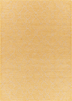Livabliss Pasadena Flatweave Polypropylene Runner Rug Traditional Pattern for Hallways and Entryways Saffron 5'1" x 7' PSA2336-537