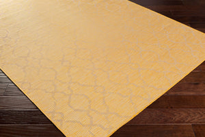 Livabliss Pasadena Flatweave Polypropylene Runner Rug Traditional Pattern for Hallways and Entryways Saffron 2'6" x 7'3" PSA2336-2773