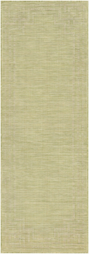 Livabliss Pasadena Traditional Polypropylene Area Rug Machine Woven in Turkey for High Traffic Spaces Sage 2'6" x 7'3" PSA2348-2773