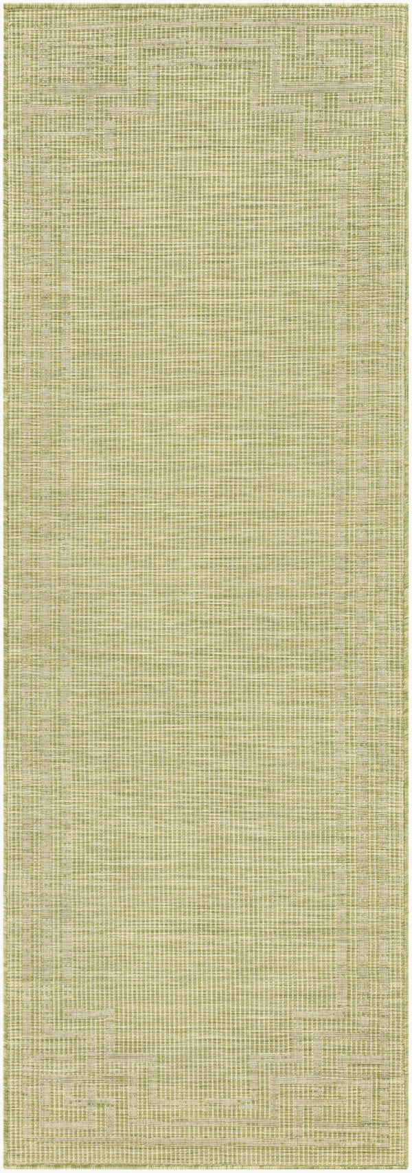 Livabliss Pasadena Traditional Polypropylene Area Rug Machine Woven in Turkey for High Traffic Spaces Sage 2'6" x 7'3" PSA2348-2773
