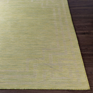 Livabliss Pasadena Traditional Polypropylene Area Rug Machine Woven in Turkey for High Traffic Spaces Sage 2'6" x 4' PSA2348-274