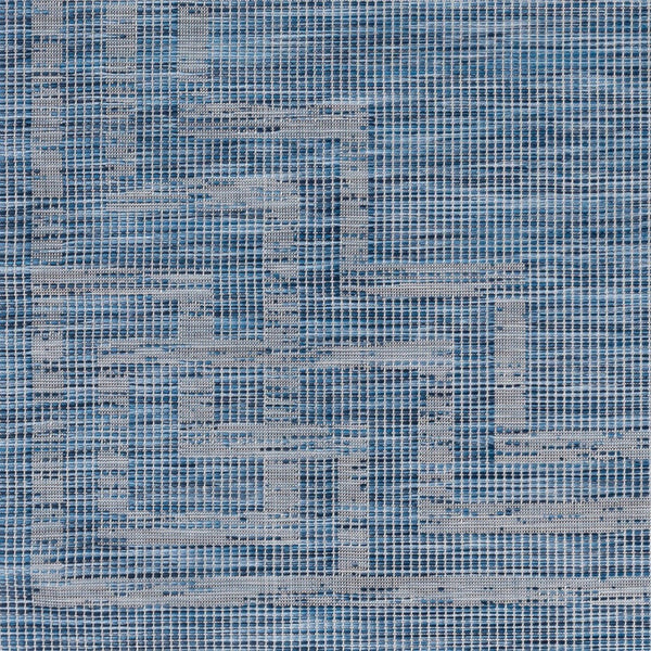 Livabliss Pasadena Flatweave Runner Rug Polypropylene Entryway Hallway Traditional Pattern Blue 2'6" x 7'3" PSA2351-2773
