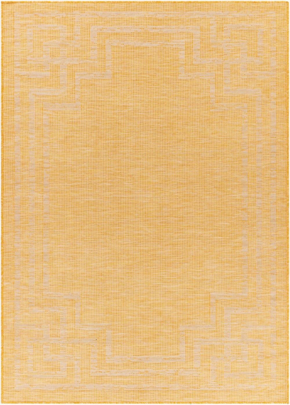 Livabliss Pasadena Traditional Polypropylene Area Rug Turkey Woven Entryway Hallway Accent Saffron 5'1" x 7' PSA2354-537