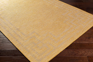 Livabliss Pasadena Traditional Polypropylene Area Rug Turkey Woven Entryway Hallway Accent Saffron 5'1" x 7' PSA2354-537
