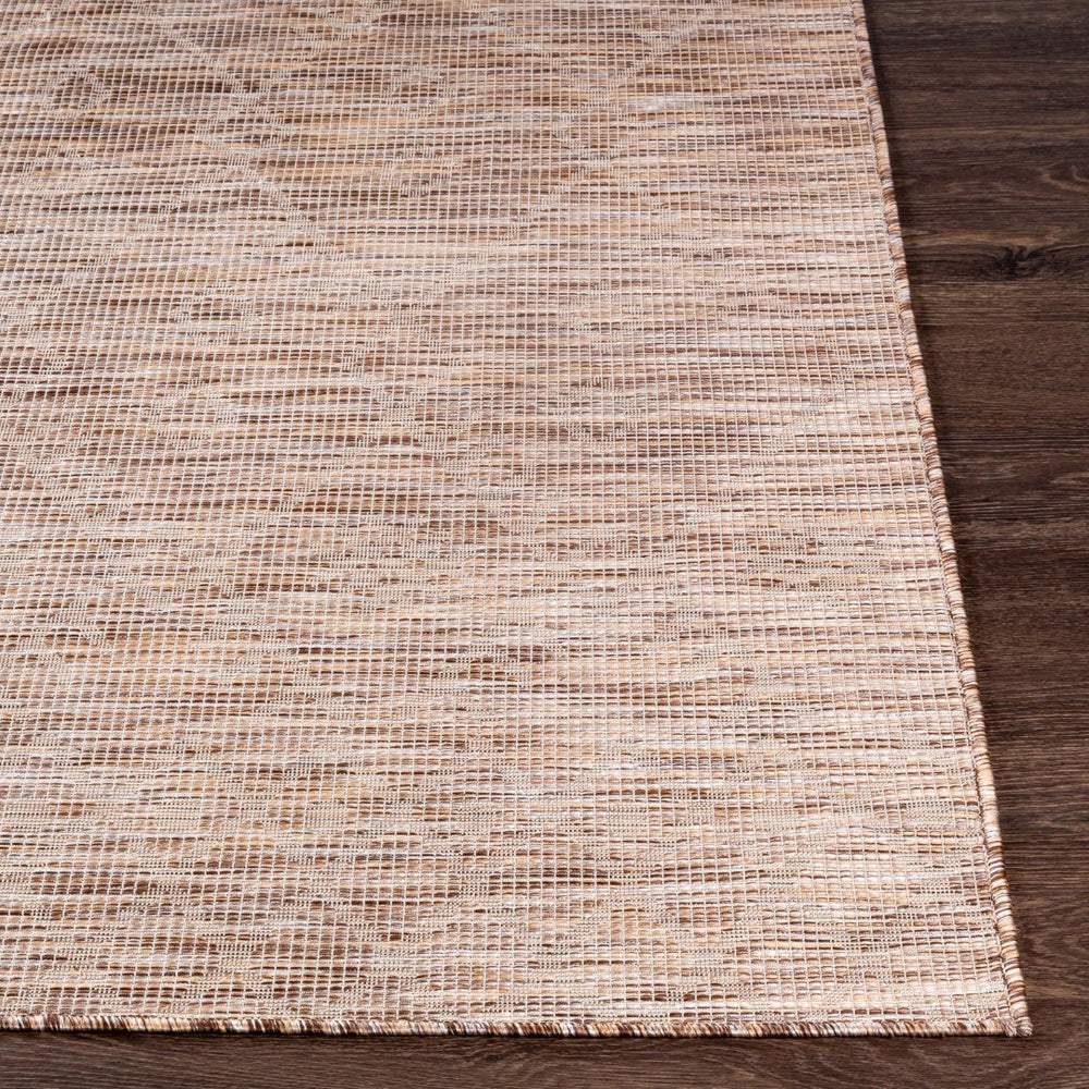 Livabliss Pasadena Global Pattern Polypropylene Outdoor Rug Uv Resistant Low Pile Patio Accent Brown, Light Be 2'6" x 4' PSA2361-274