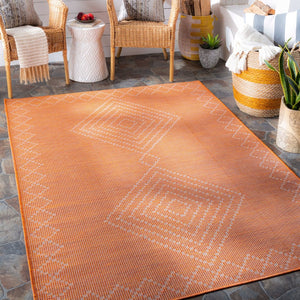 Livabliss Pasadena Flatweave Polypropylene Area Rug Turkish Geometric Pattern for Entryway Kitchen PSA2371-274